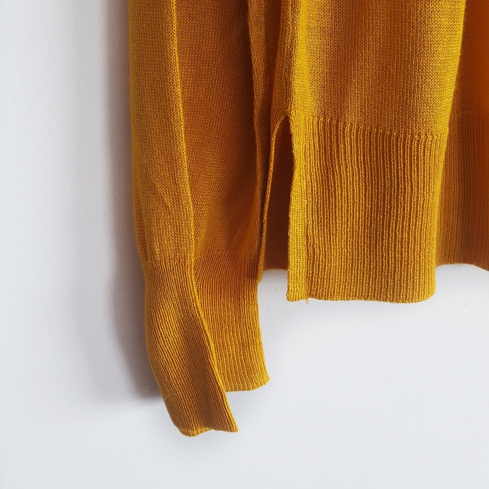 ▪︎Zara▪︎Basic Mustard Knit Sweater - Picture 4 of 7